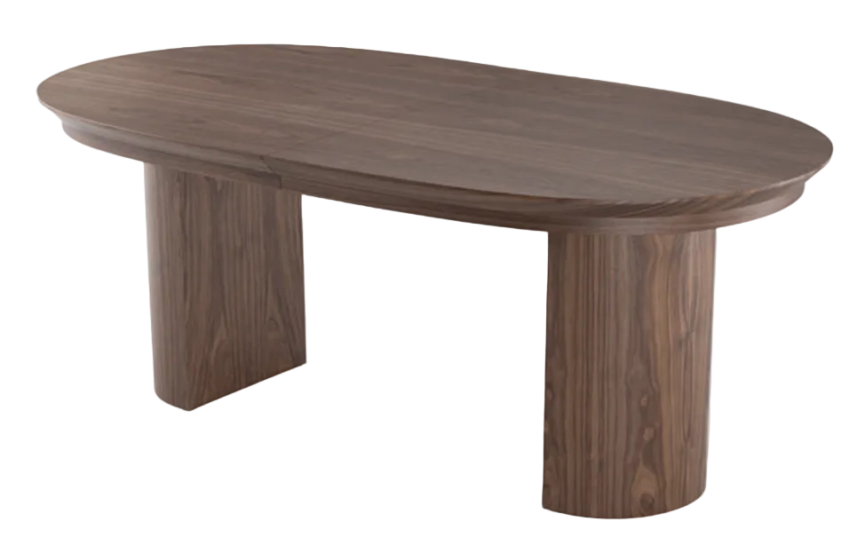 Como utdragbart matbord 200–290 cm – Valnöt