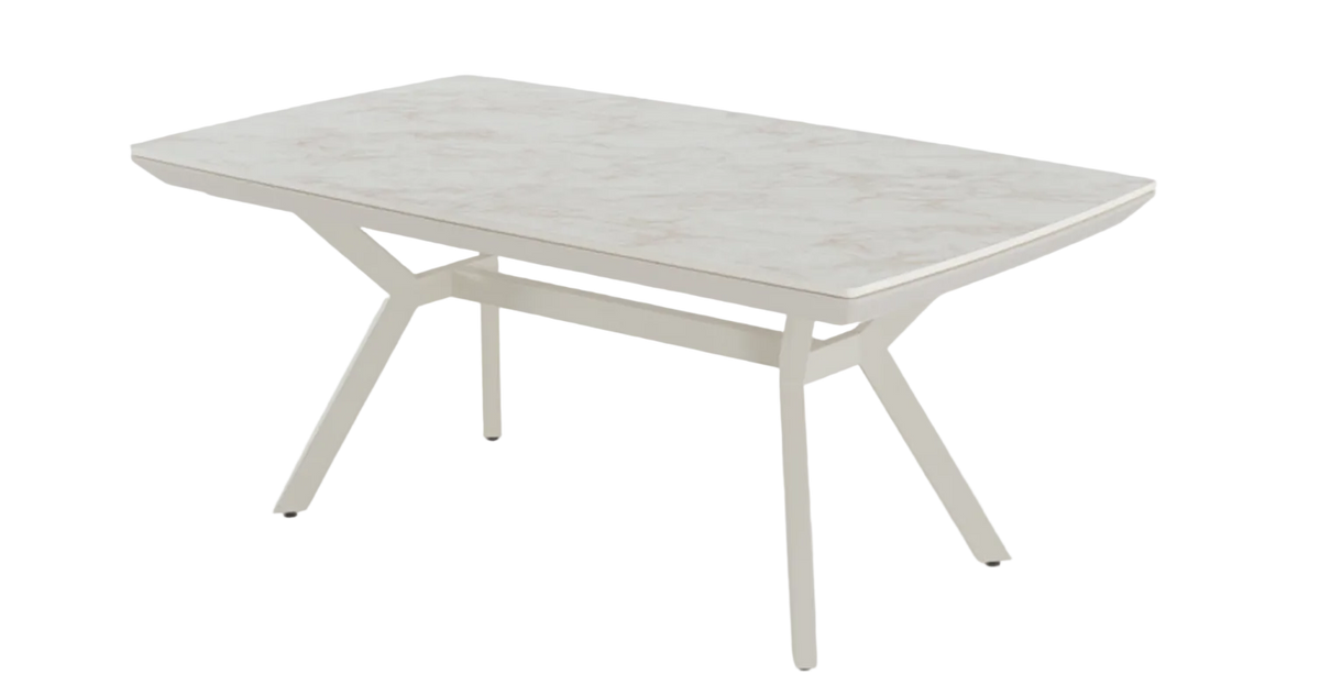 Titanyum utdragbart matbord 180–260 cm