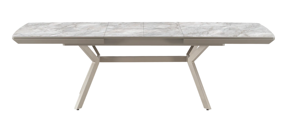 Titanyum utdragbart matbord 180–260 cm